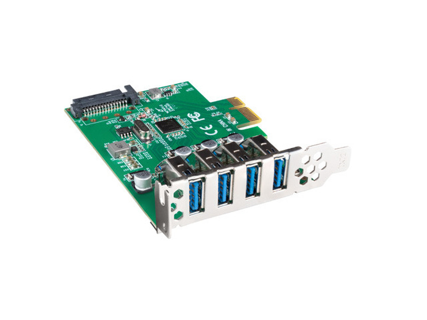 PCIe x1 razširitvena kartica Lanberg PCE-US3-004 4x USB 3.2 Gen1