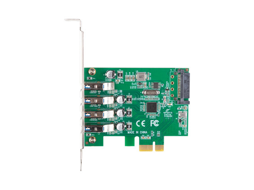 PCIe x1 razširitvena kartica Lanberg PCE-US3-004 4x USB 3.2 Gen1