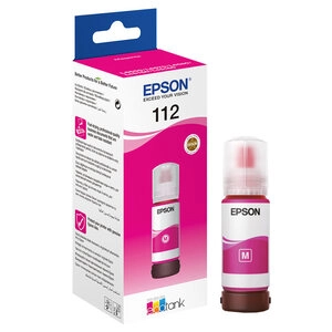 Epson EcoTank 112 črnilo, steklenička, črna (C13T06C14A)