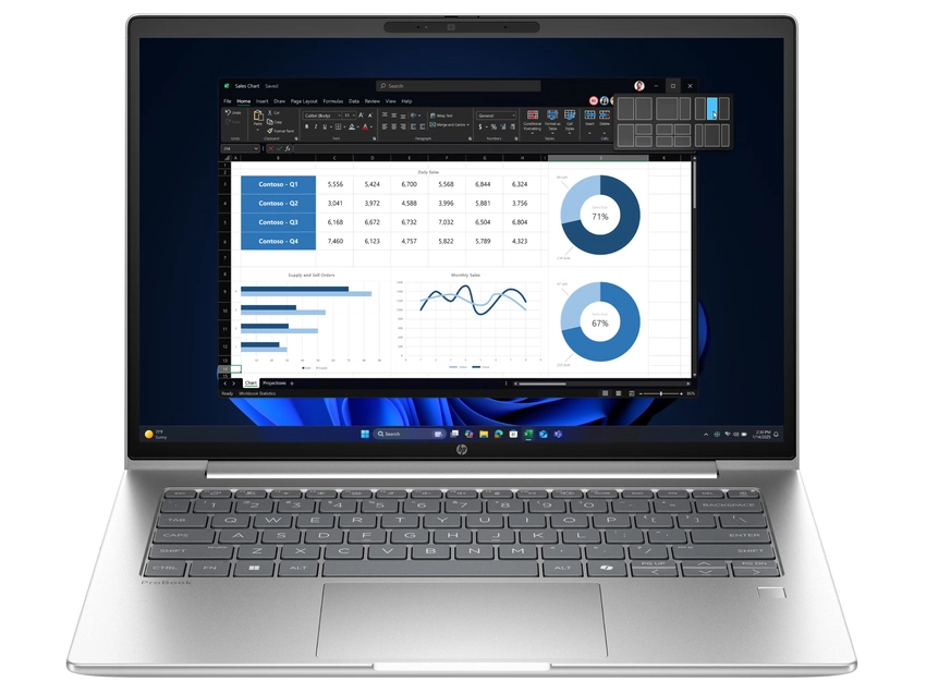 Prenosnik HP ProBook 4 G1a 14 AI | R5-230 | 32GB RAM | W11P