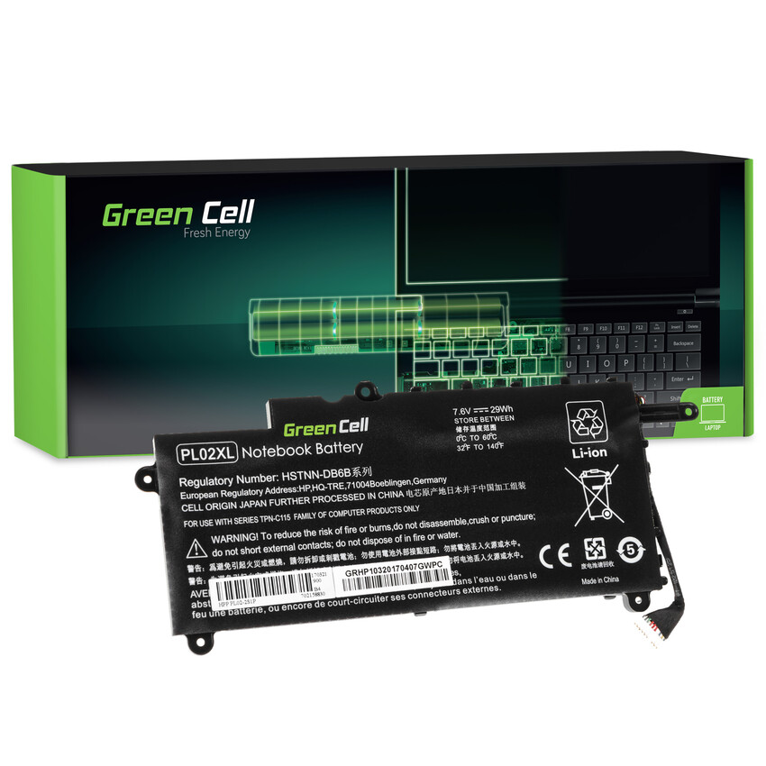 Green Cell baterija PL02XL za HP Pavilion x360 11-N HP x360 310 G1 (HP103)