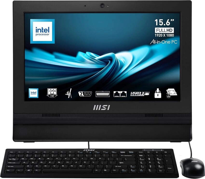 Računalnik MSI PRO AP162T ADL-018XDE AiO | N100 | 4GB RAM | 128GB SSD | W11H