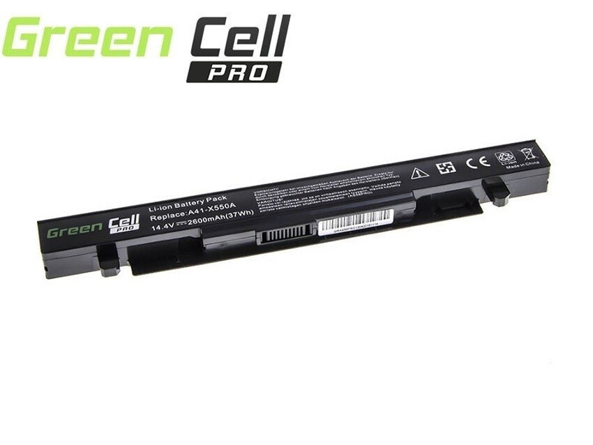 Green Cell baterija PRO A41-X550A A41-X550 za Asus A550 K550 R510 R510C R510L X550 X550C X550CA X550CC X550L X550V X550VC (AS58PRO)