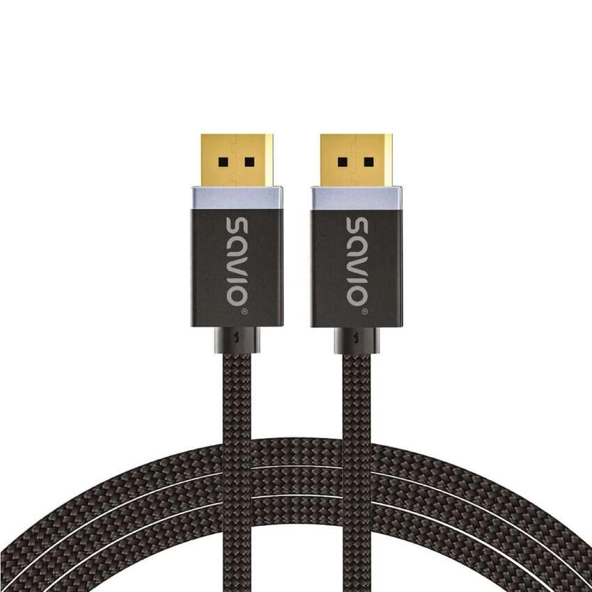Kabel DisplayPort SAVIO CL-166 1.4 2m