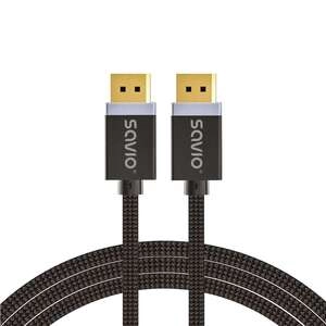 Kabel DisplayPort SAVIO CL-166 1.4 2m