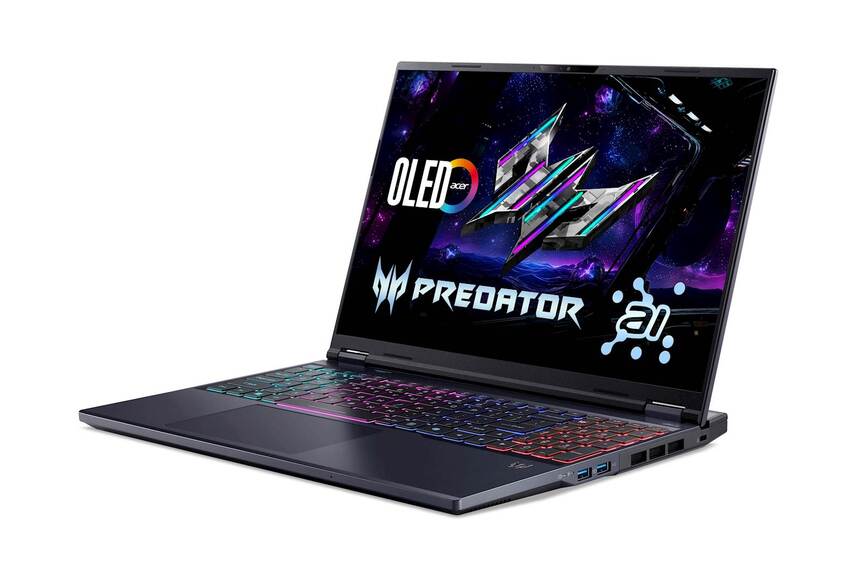 Prenosnik ACER PHN16-73-96ZG Ultra 9 275HX/32GB/SSD 1TB/16'' WQXGA 240Hz/RTX 5070 Ti 12GB/NoOS/AI
