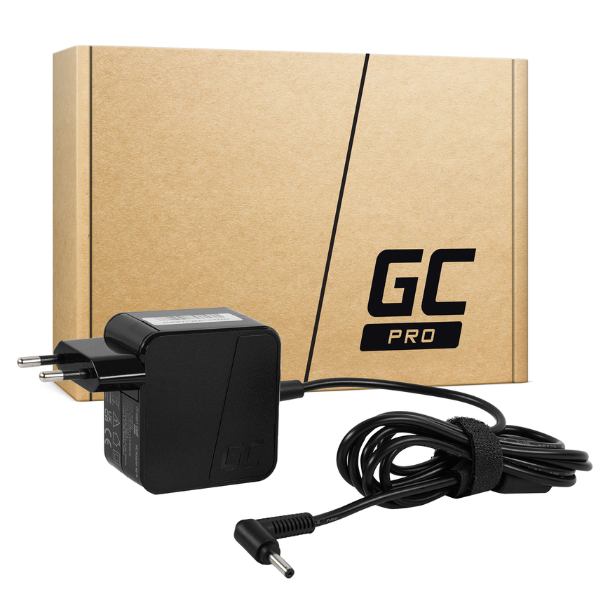 Polnilec Green Cell PRO 19V 2.37A 45W za Asus R540 X200C X200M X201E X202E Vivobook F201E S200E ZenBook UX31A UX32V (AD40PV2)