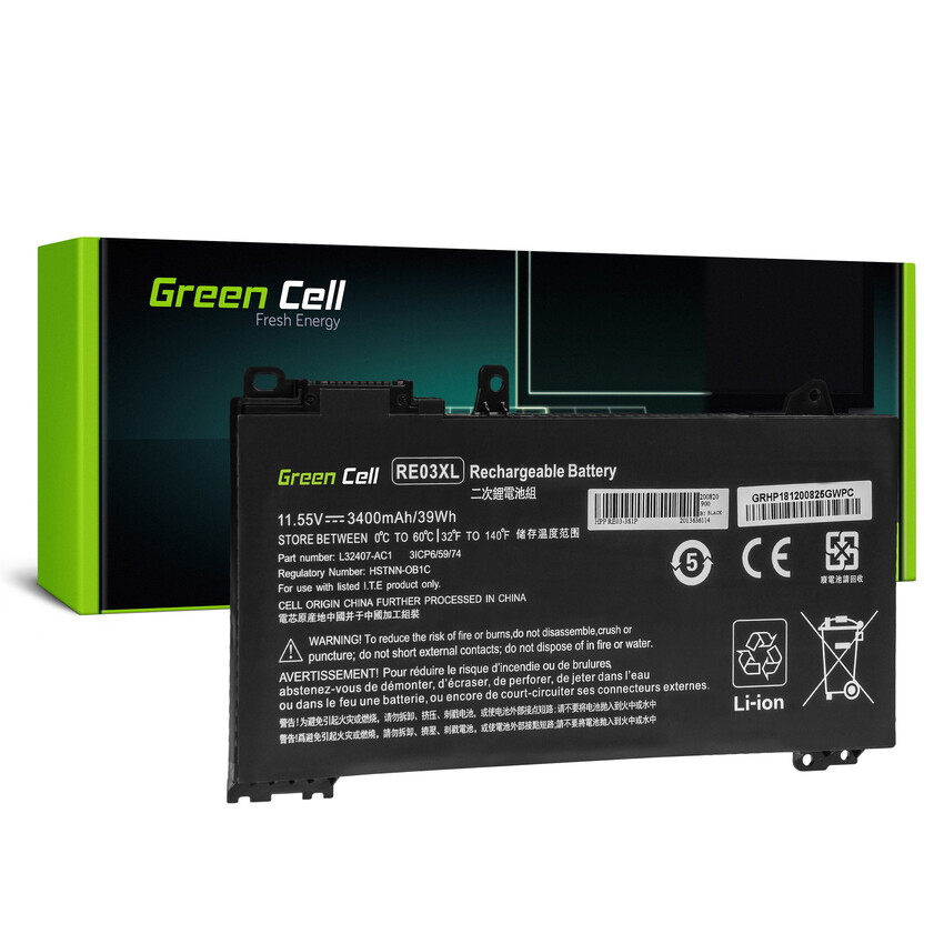 Green Cell baterija RE03XL za HP ProBook 430 G6 G7 440 G6 G7 445 G6 G7 450 G6 G7 455 G6 G7 445R G6 455R G6 (HP181)
