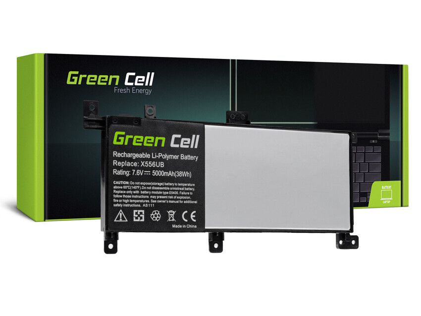 Green Cell baterija C21N1509 za Asus X556U X556UA X556UB X556UF X556UJ X556UQ X556UR X556UV (AS111)